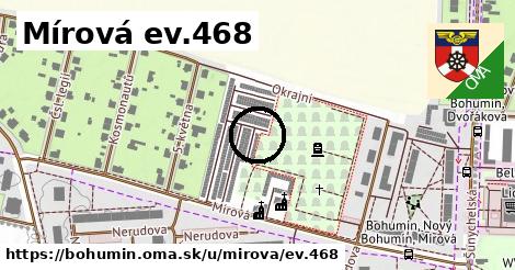 Mírová ev.468, Bohumín