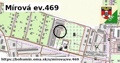 Mírová ev.469, Bohumín