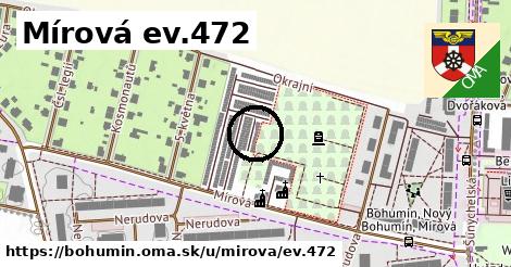 Mírová ev.472, Bohumín