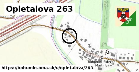 Opletalova 263, Bohumín