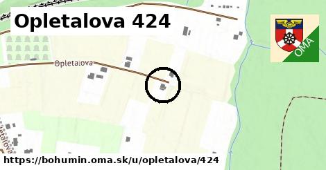 Opletalova 424, Bohumín