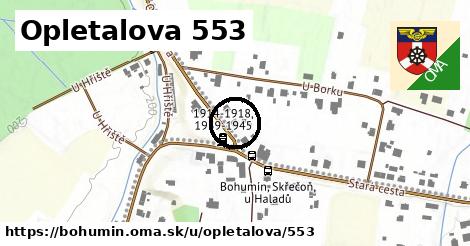 Opletalova 553, Bohumín