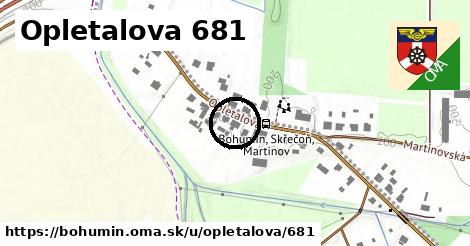 Opletalova 681, Bohumín