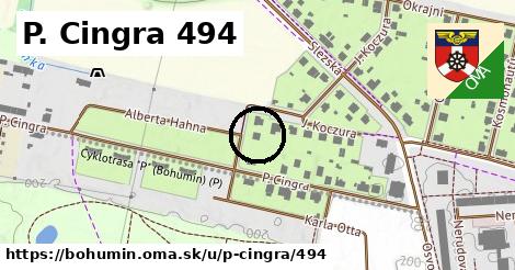 P. Cingra 494, Bohumín