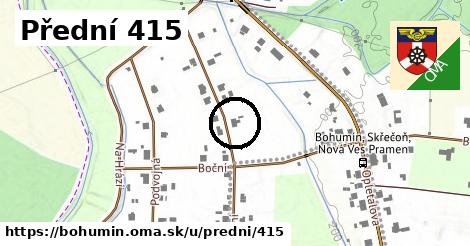 Přední 415, Bohumín