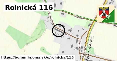 Rolnická 116, Bohumín