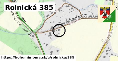 Rolnická 385, Bohumín