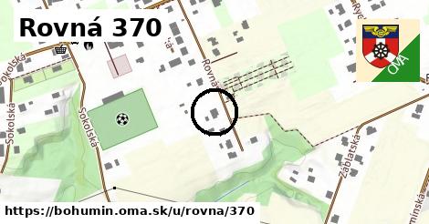 Rovná 370, Bohumín