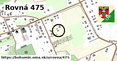 Rovná 475, Bohumín