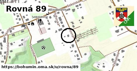 Rovná 89, Bohumín