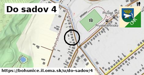 Do sadov 4, Bohunice, okres IL