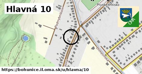 Hlavná 10, Bohunice, okres IL