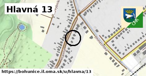 Hlavná 13, Bohunice, okres IL