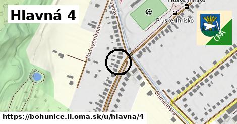 Hlavná 4, Bohunice, okres IL