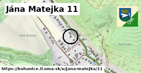 Jána Matejka 11, Bohunice, okres IL