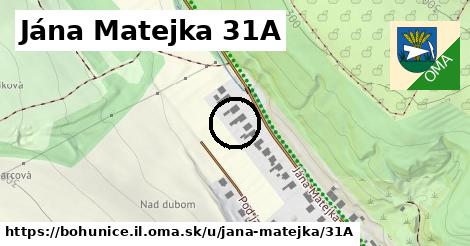 Jána Matejka 31A, Bohunice, okres IL