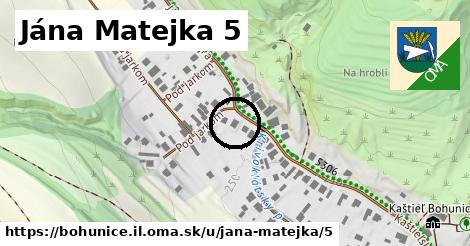 Jána Matejka 5, Bohunice, okres IL