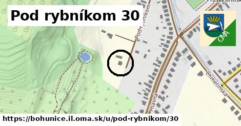 Pod rybníkom 30, Bohunice, okres IL