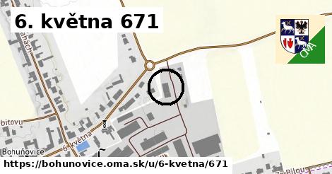 6. května 671, Bohuňovice