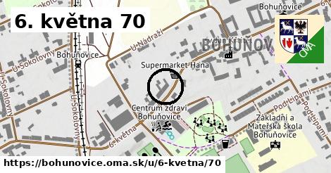 6. května 70, Bohuňovice