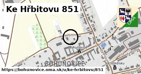 Ke Hřbitovu 851, Bohuňovice