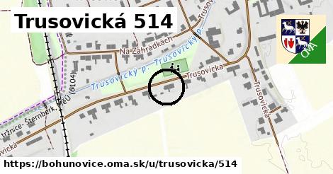 Trusovická 514, Bohuňovice