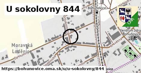 U sokolovny 844, Bohuňovice