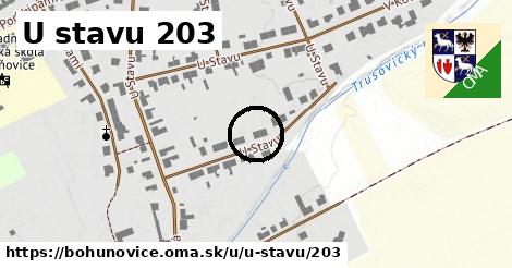 U stavu 203, Bohuňovice