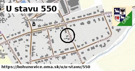 U stavu 550, Bohuňovice