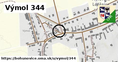 Výmol 344, Bohuňovice