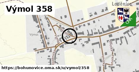Výmol 358, Bohuňovice