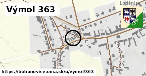 Výmol 363, Bohuňovice