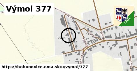 Výmol 377, Bohuňovice