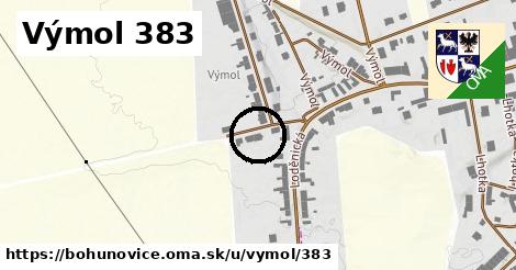 Výmol 383, Bohuňovice