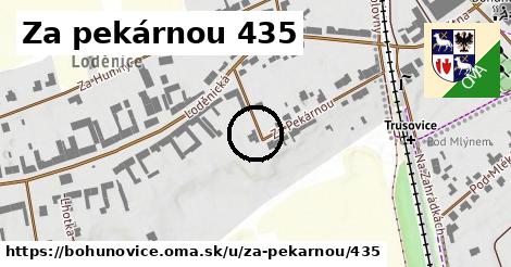 Za pekárnou 435, Bohuňovice