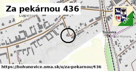 Za pekárnou 436, Bohuňovice