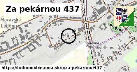 Za pekárnou 437, Bohuňovice