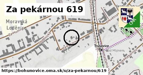 Za pekárnou 619, Bohuňovice