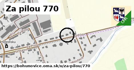 Za pilou 770, Bohuňovice