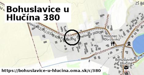 Bohuslavice u Hlučína <span class="supisne">380</span>