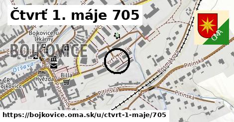 Čtvrť 1. máje 705, Bojkovice