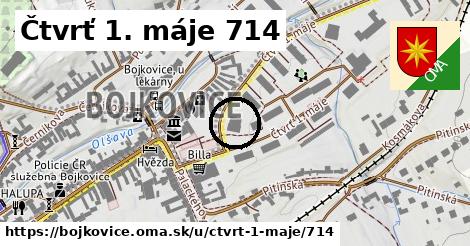 Čtvrť 1. máje 714, Bojkovice