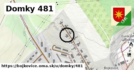 Domky 481, Bojkovice