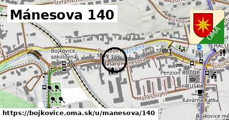 Mánesova 140, Bojkovice