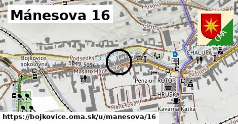 Mánesova 16, Bojkovice