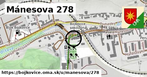 Mánesova 278, Bojkovice