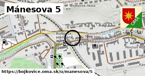 Mánesova 5, Bojkovice