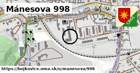Mánesova 998, Bojkovice