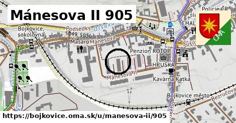 Mánesova II 905, Bojkovice