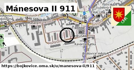 Mánesova II 911, Bojkovice